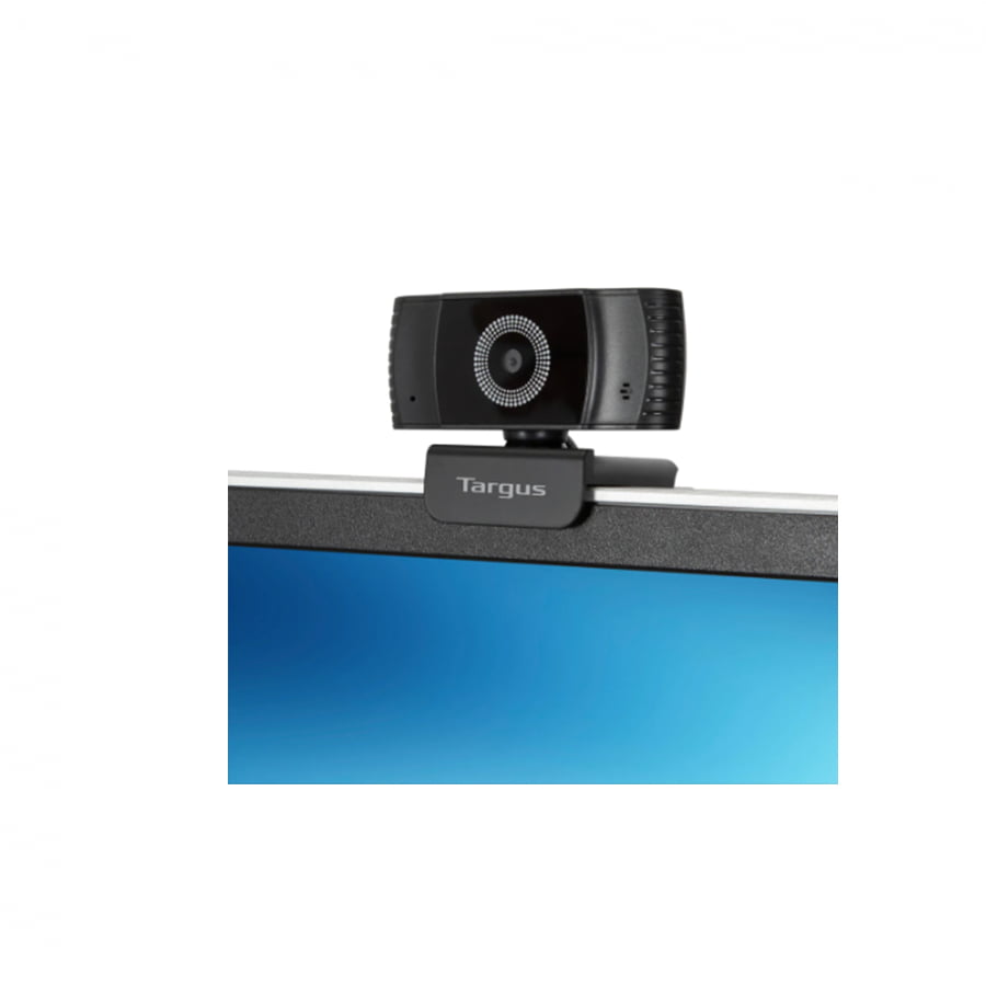 Targus Webcam Plus - Webcam Full HD 1080p con enfoque automático